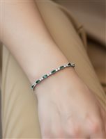 Pulsera Ultima Edizione Mujer tennis in Plata BAO1841-BLU - BAO1841-BLU